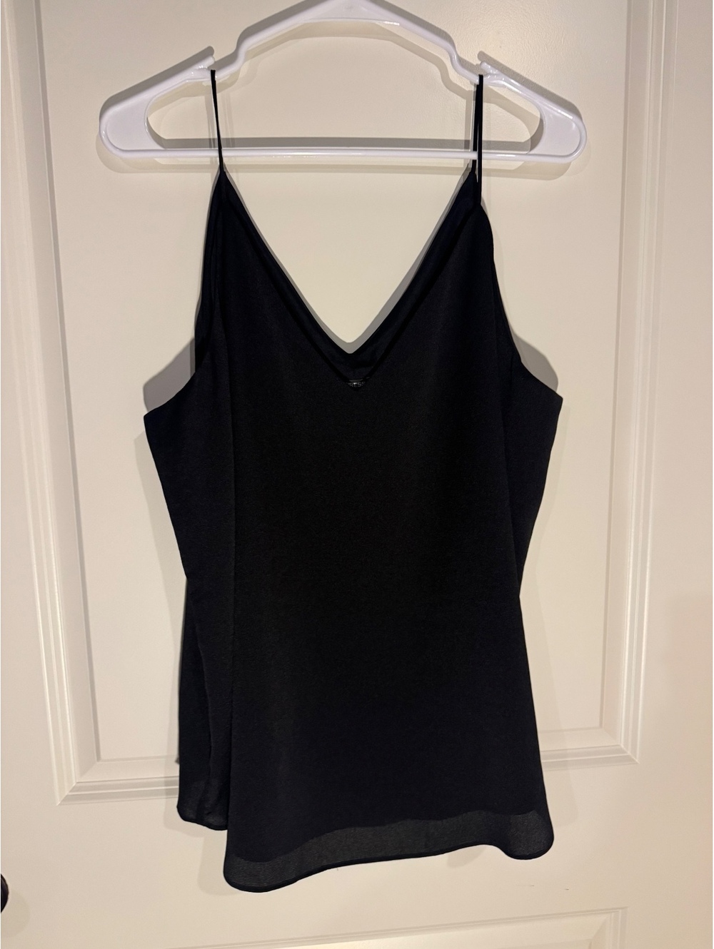 Express Black Spaghetti Strap V-Neck Tank Top XL